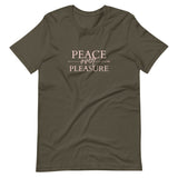 Peace over Pleasure Short-Sleeve Unisex T-Shirt