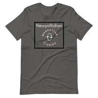 Newyoridian Manhattan to Florida Pink Unisex T-Shirt