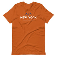 Old (in Blue) New York Unisex T-Shirt