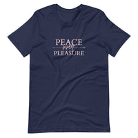 Peace over Pleasure Short-Sleeve Unisex T-Shirt