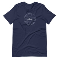 Mom in White Circle T-Shirt