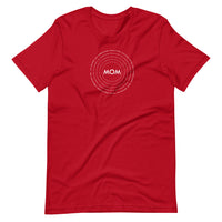 Mom in White Circle T-Shirt